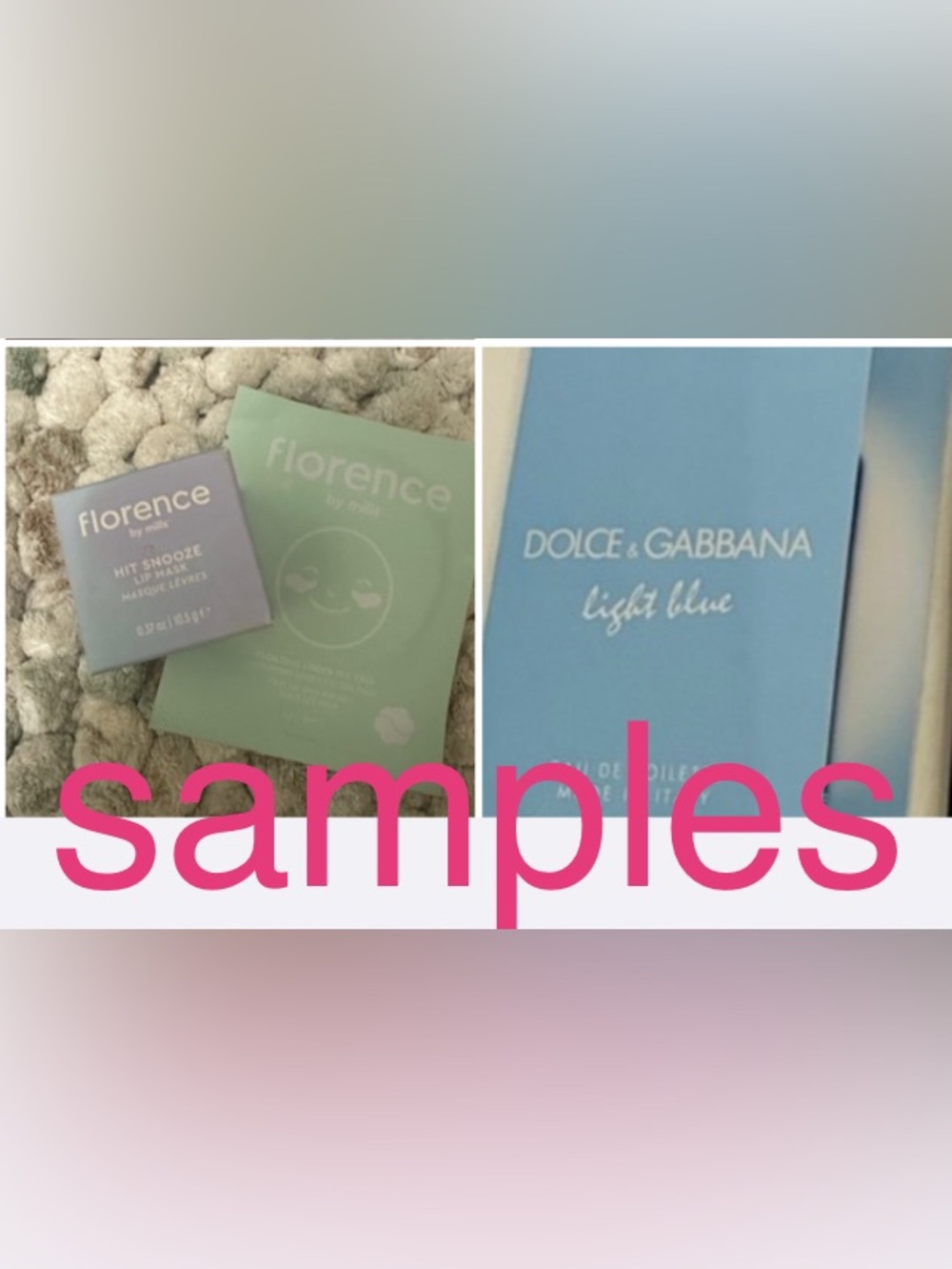 3 sample item Bundle! Perfume included ((add to a bundle only))